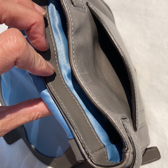 Coach crossbody gray Garcia Legacy leather bag - Picture 11 of 16